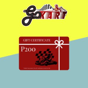 Go Kart 200 Pesos Gift Cash