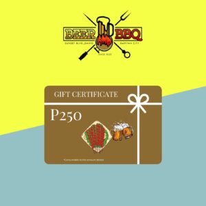 BnB 250 Pesos Gift Cash